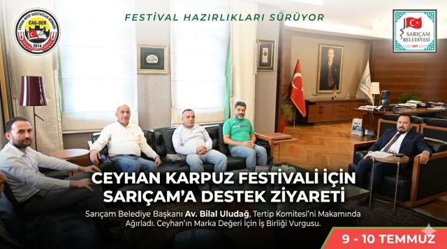Bölgesel Dayanışma Hamlesi: Sarıçam Belediyesi Ceyhan’ın Marka Değerinin Yanında